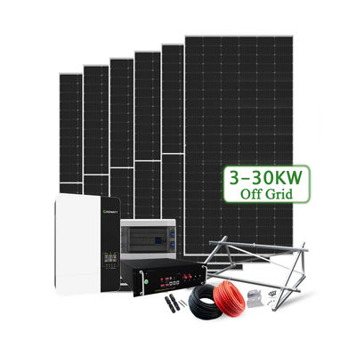10KW 태양 에너지 배터리 가정용 태양 전지 패널 키트 및 전력 전원 5KW 전력 발전기