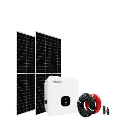 10kW 12kW 15kW 온 그리드 가정용 태양광 발전 시스템 및 단결성 실리콘 패널
