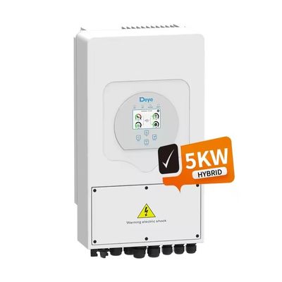 IP65 보호 가정용 태양광 에너지 시스템용 6kw 단일 단계 하이브리드 태양광 인버터