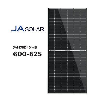 고전력 JA 태양광 모노 N형 양성 태양광 패널 반전지 144 셀 600W PV 패널