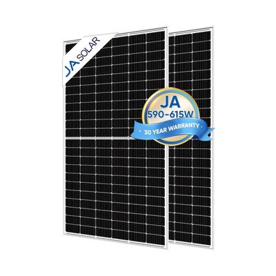 JA JAM66D45 LB 590W 595W 600W 605W 610W 9BB 12BB 반단형 태양 전지 패널 615W PV 모듈