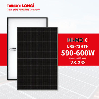 롱기 하이-모 6 태양 전지 패널 590W 600W 600W 와트 반전지 PV 패널 모듈