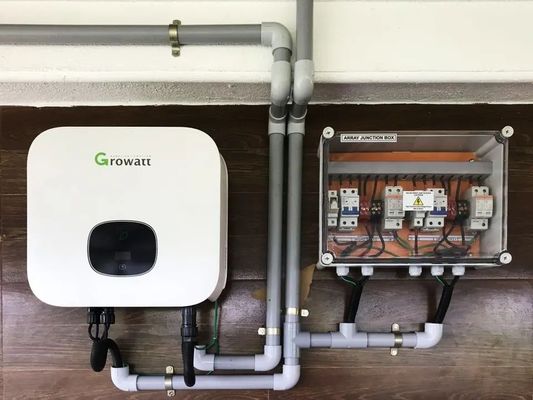 그리드 태양광 2 Mppt 세 단계 인버터 태양광을 위한 Growatt Mod 12ktl3-x Mod 10-15ktl3-x