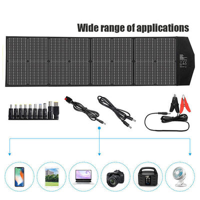 외부 충전 30W 접이식 태양 전지 패널 100V 35135 DC 포트