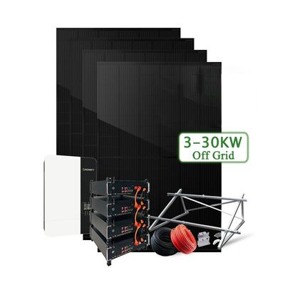 10KW 태양 에너지 배터리 가정용 태양 전지 패널 키트 및 전력 전원 5KW 전력 발전기