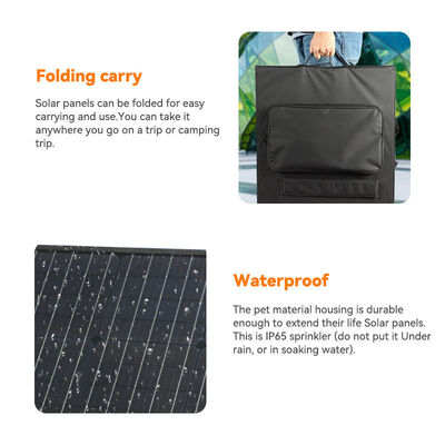 100w 120w 180w 200w 300w 400w 폴더블 태양전지 전지판 휴대용
