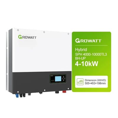 그루와트 SPF12000T 12Kwp DVM 하이브리드 12KW 태양 전지 가정 인버터 12Kwp 용량 1000v 입력