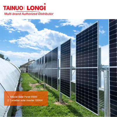 롱기 하이모 6 사이언티스트 V2 태양광 패널 LR5-72HTH 590W 595W 600W 태양광 PV 모듈 패널