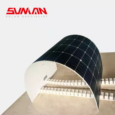 배 캠핑용 유연한 430W 520W 모노 RV 태양 전지 패널 선맨 셀 크기 166mmx166mm