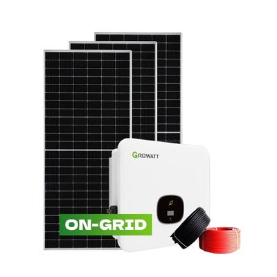 10KW 6KW 5KW 3KW 태양광 시스템 전력망에 태양광 에너지 패널 시스템 가정 설치