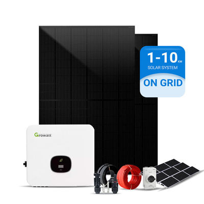 전체 온그리드 태양 에너지 시스템 50kw 30kw 20kw 10kw 5kw 3kw 친환경 가정