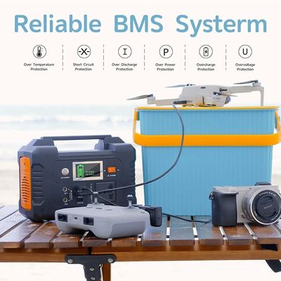 다기능 태양 에너지 저장 휴대용 발전소 600W 110V/220V 시스템