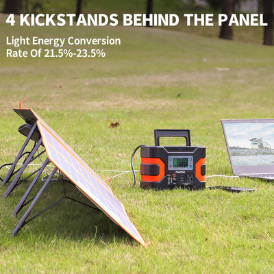 캄핑 및 RV용 USB 타입-c DC 포트와 함께 폴더블 썬파워 100W 태양 전지 패널 충전기