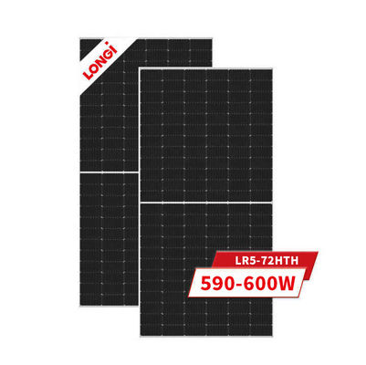 롱이 히모 6 LR5-72HTH 580W 585W 590W 595W 600W 단결성 PV 모듈 태양 전지
