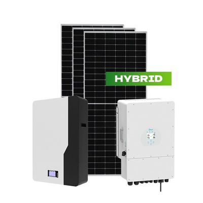 10KVA 48v 10KW 태양 에너지 저장 시스템 110V-240V 지붕 장착