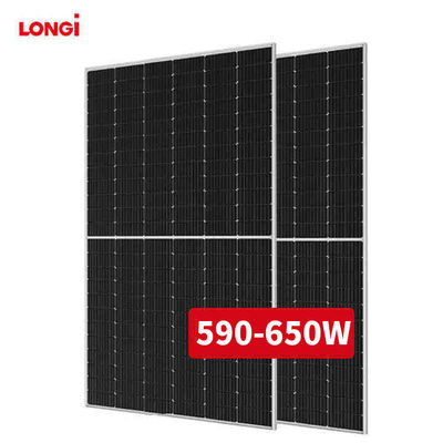 싱글 글래스 태양광 패널 셀 키트 585W LONGi Hi-MO 6 LR5-72HTH 23.2% 효율
