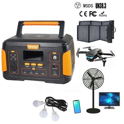 플래시피시 110V 리?? 이온 배터리 휴대용 발전소 1000W 왓트 태양 전지