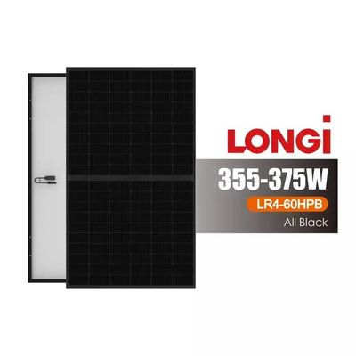 LONGi Hi-MO 4m LR4-60HPB 355-375M 모노 태양광 패널 355W 375W 182mmx182mm 셀 크기