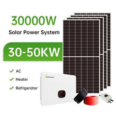 30kW 태양 에너지 시스템 전원 가정 기술 지원용 태양 에너지 시스템