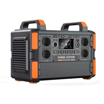 커스텀 로고 1000W 태양 발전기 야외 활동용 휴대용 발전소