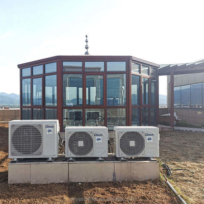 타이머 포함 태양 전력 에어컨 OFF GRID DC 48V 스플릿 하이브리드 휴대용