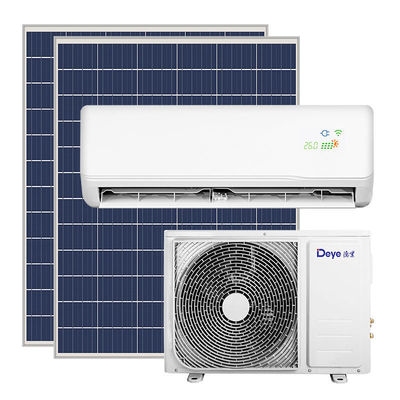 타이머 포함 태양 전력 에어컨 OFF GRID DC 48V 스플릿 하이브리드 휴대용