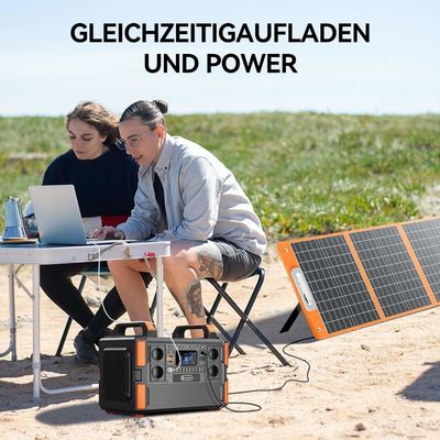높은 전력 1000W 220V 에너지 저장 휴대용 비상 상황 전원 공급