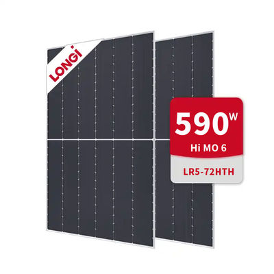 인증서 TUV ISO PV CE 600w N형 550w 가정용 에너지용 양면 태양광 패널 시스템