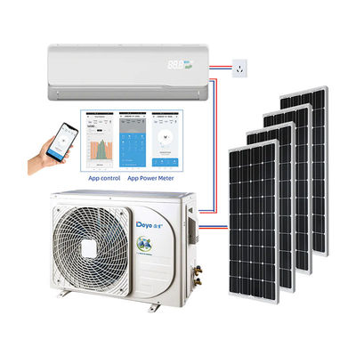 스플릿 하이브리드 휴대용 48v 태양광 에어컨 9000BTU 12000BTU 18000BTU 24000BTU