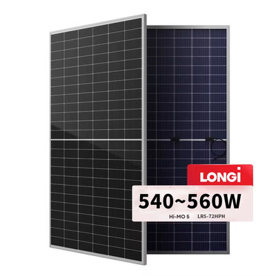 론기 히모 5m G2 LR5-72HPH M10-182mm 540w 545w 550w 555w 560w 태양 전지