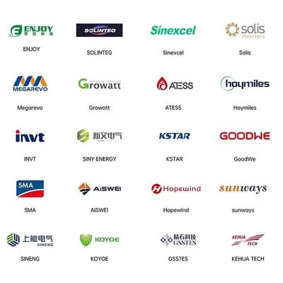 3500kg 1000V 태양광 발전소 첨단 냉각 기술 및 100kWh 용량