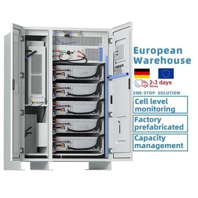 가급력 100KVA 오프그리드 연결을 위한 상업용 태양광 시스템 저장 배터리