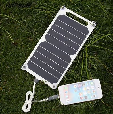 182mmx182mm 셀 6V/1A 6W 미니 태양 전지 패널 충전 USB 케이블 IP67