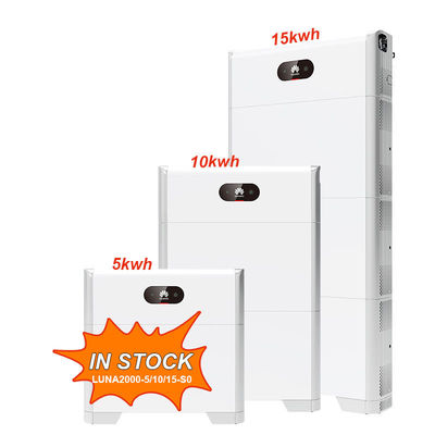 화웨이1 EU 창고 10kwh Luna2000-5/10/15-S0 융합 태양광 스마트 스트링 리?? 배터리 모듈과 BMS 에너지 저장 시스템