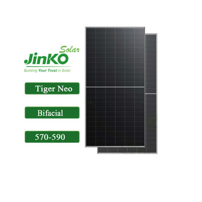 진코 태양광 560W 565W 570W 575W 580W 타이거 네오 N형 72hl4-BDV 양면 태양광 패널