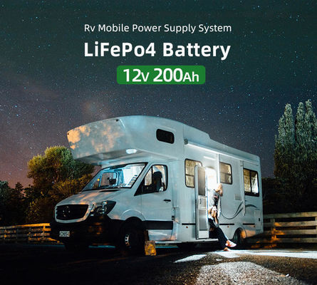 RV 통신 기지 스테이션용 12V24v 100Ah/200Ah 태양 에너지 저장 리?? 배터리