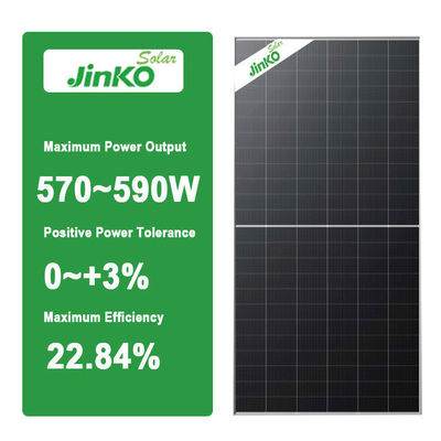 진코 550w 560w 570w 575w 580w 585w 605w 610w 싱글 더블 글래스 바이필 태양 전지 패널