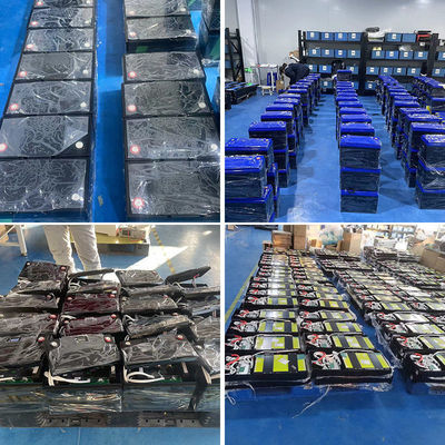 내장된 BMS ABS PC 블랙 리?? LiFePO4 실린더 배터리 셀 가정용 전력 12.8V