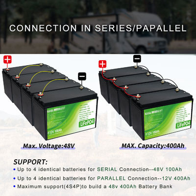 전기 자전거/스쿠터용 300Ah 리?? 이온 배터리 10kWh 12V 24V 48V 가정용 에너지 저장 시스템