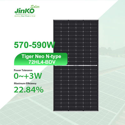 태양 에너지 시스템 565w 570w 575w 580w 태양 전지 패널 키트 CE TUV 인증