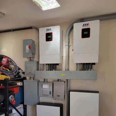 5kW 단일 단계 ESS 하이브리드 태양광 인버터 LCD 디스플레이와 WIFI/RS485 통신