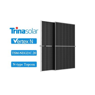 트리나 A급 태양 전지 패널 675W 680W 685W 690W 695W 700W N형 TOPCon 양면 쌍 유리