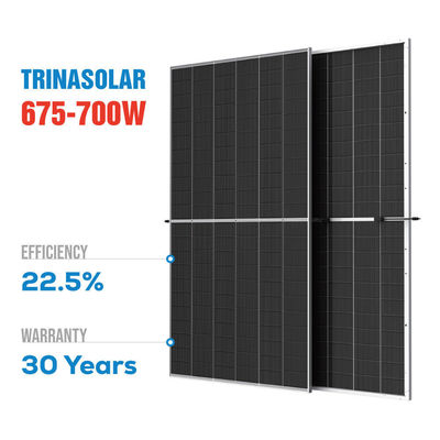600W 태양 전지 패널 트리나 630w 650w 670w 700w EU 창고에 있는 1층 모노 모듈