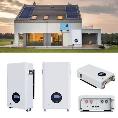 성능 48V/51.2V 100Ah 5KW 10KW 20KW 태양 전지 10 및 RS485 통신