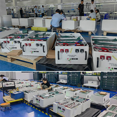 48V 리?? 이온 배터리 148Ah 5-10 kWh 출력 전력 범위 태양 전지 시스템