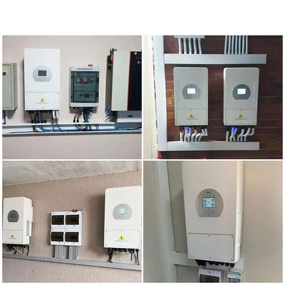 데이 하이브리드 태양광 인버터 5KW 6kw SUN-6K-SG03LP1-EU 단일 단계 Mppt 와이파이 인버터