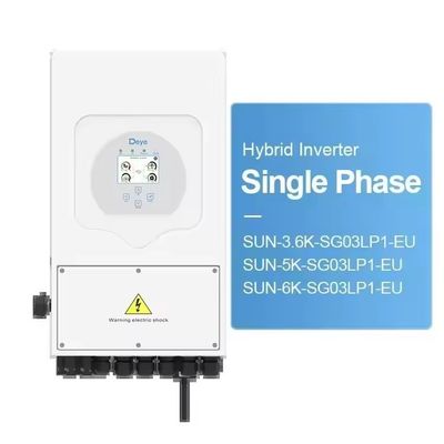 6Kw 8Kw 10Kw 태양광 인버터 하이브리드 태양광 발전 시스템용 하이브리드 퀘이클리히터