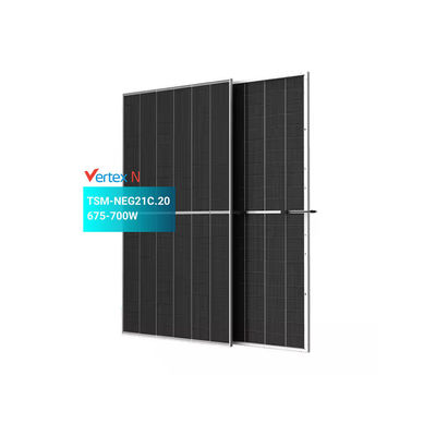 소금 알루미늄 프레임 PERC 태양 전지 패널 680W 690W 700W 가정용 설치