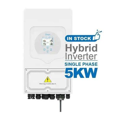 단일 단계 Deye Sun-5k-sg03lp1-eu 3.6KW WIFI 포함 하이브리드 태양광 인버터 5KW 6KW