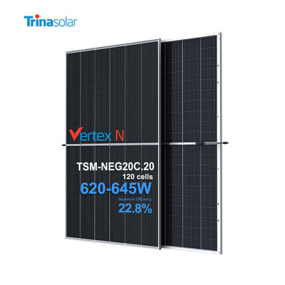 트리나 N형 벡스 태양광 모듈 PV 모듈 태양광 패널 620W 625W 630W 635W 640W 645W